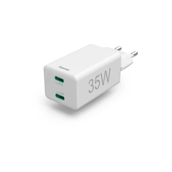 Hama 00125129 mobiloplader hvid indendørs (00125129) Hvid