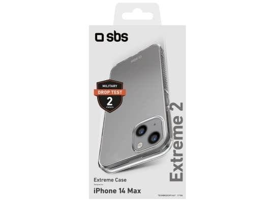 SBS Extreme X2 Mobiltelefontaske 17 cm (6,7") Cover Transparent (TEUNBKEX2IP1467)