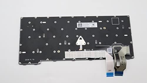Lenovo Transimage - Erstatningstastatur Notebook - baggrundsbelyst - Fransk - sort - til ThinkPad L14 Gen 3, P14s Gen 3, T14 Gen 3 (5N21D68244)