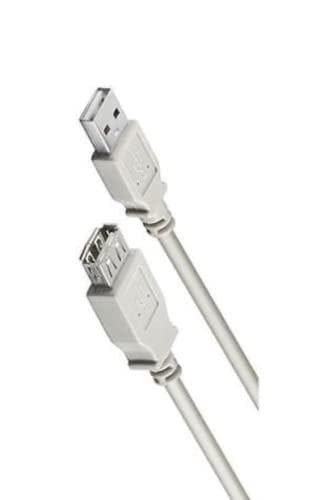 USB2.0 forlængerkabel AA St-Bu 3,0m grå, Enhanced Understøtter dataoverførselshastigheder op til 480 Mbit/s. Ledermateriale: kobber. Lederdiameter: AW