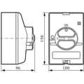 Miniatyrbild 2 av 3: InLine® Converter HDMI till Composite/S-Video, med ljud, HDMI-ingång, utgång: Cinch, S-Video och Audio Cinch (65006)
