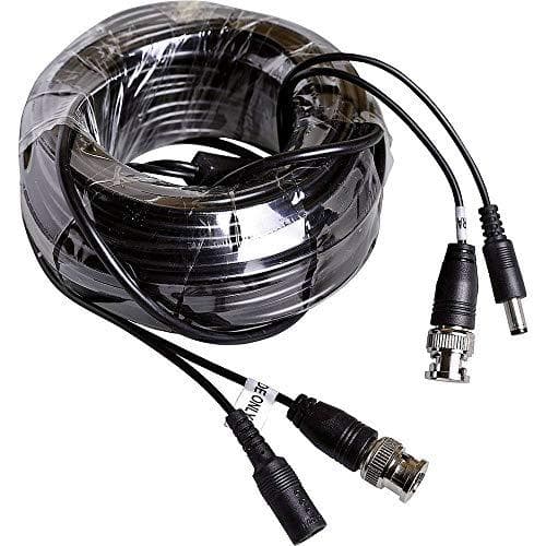 Tilslutningskabel 20 m sort moderne-elektronik 55322 (55322)