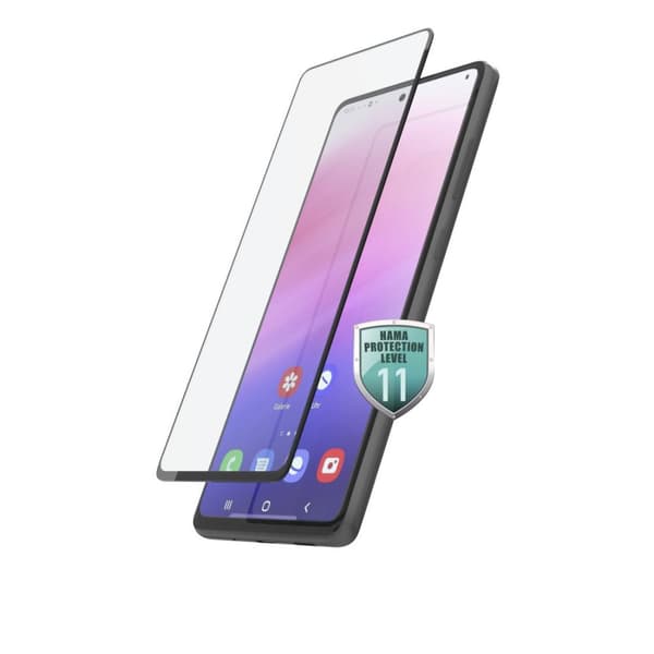 Hama - Näytönsuojaus matkapuhelimille - Koko näyttö - 3D - Lasi - Kehyksen väri Musta - Samsung Galaxy A54 5G (00219889)