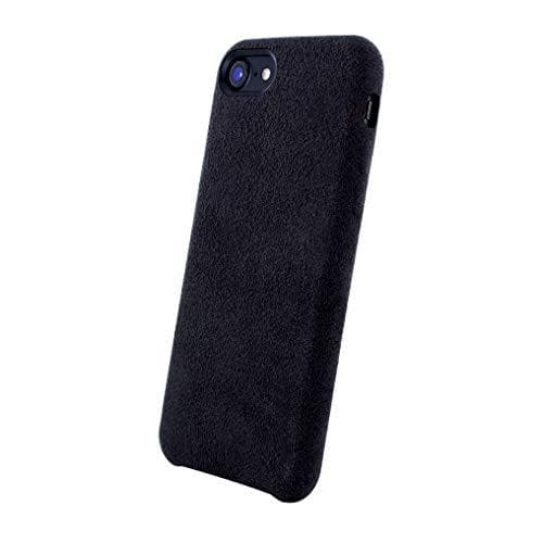 Alcantara kova kotelo - iPhone 11 Pro Max - musta - suojakotelo (CY121184)