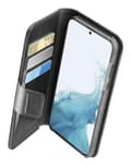 Miniatyrbillede 1 af 3: Cellularline Case BOG AGENDA2 f. Galaxy S23 Sort beskyttende mobiltelefon cover (BOOKAG2GALS23K)