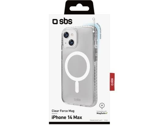 MagSafe skal för iPhone 14 Max transparent (TEMAGCOVIP1467T)