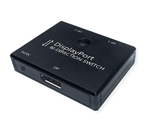 VALUE Bidirekt. 4K DP switcher 2-vägs 1 2 och 2 1 - DisplayPort (14.99.3587)