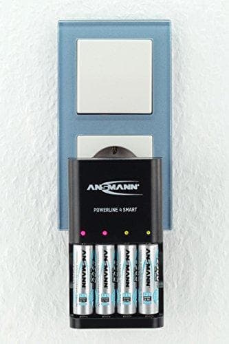 ANSMANN-akkulaturi Powerline NiMH/NiCD Mignon AA/Micro AAA (1001-0049)