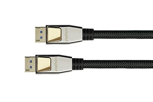 PREMIUM DisplayPort 2.0-kabel, 54 Gbit/s, UHBR 13.5, 4K @240Hz / 8K @60Hz, fuld metalstik, kobber (DP20-PY020)