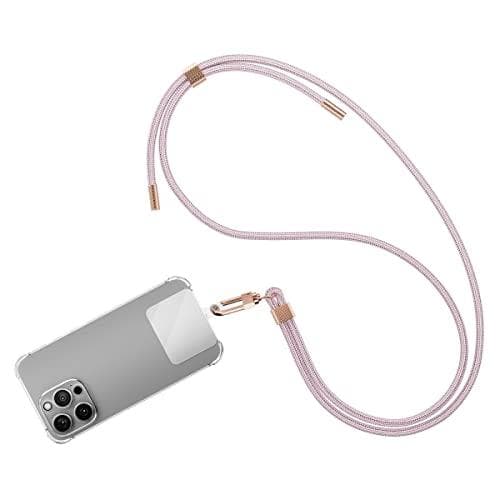 4smarts universell mobiltelefonkedja PhonoLace roséguld (540488)