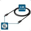 Miniatyrbillede 3 af 6: Ansmann 1700-0107 Lightning Kabel 2 m Sort (1700-0107)