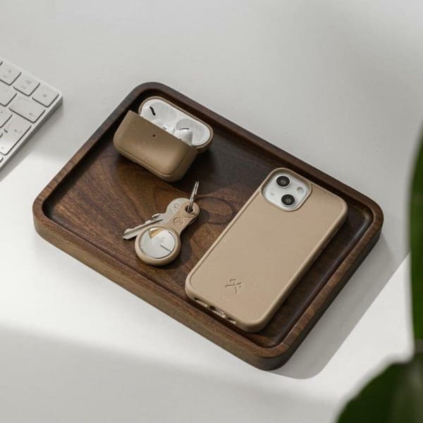 Woodcessories Bio-etui MagSafe Taupe iPhone 14 Plus (eco675)