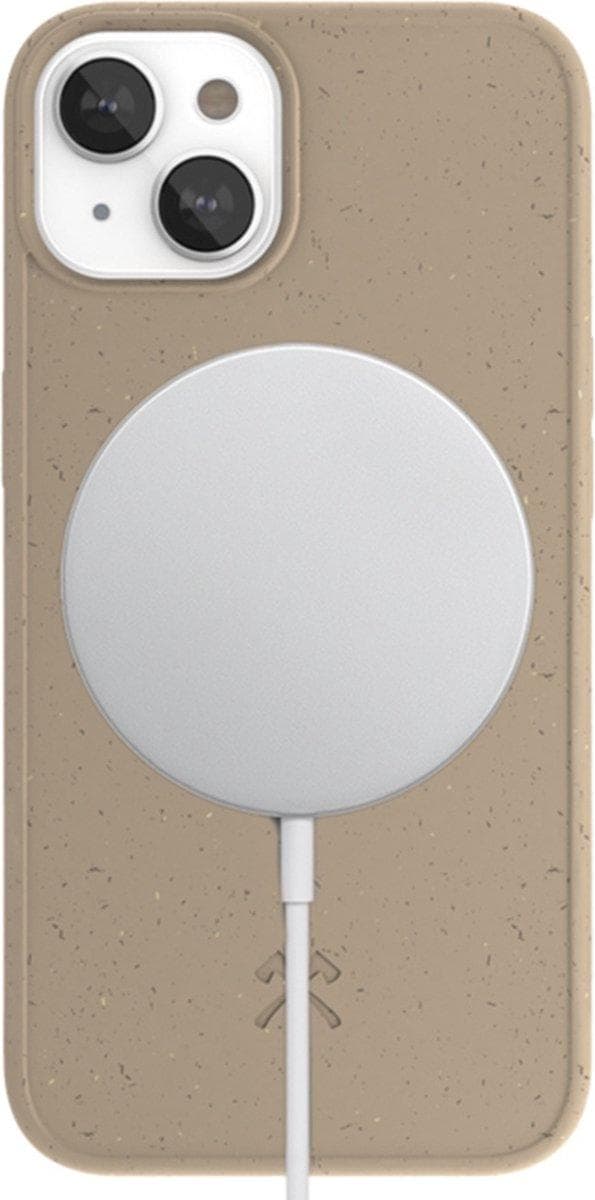 Woodcessories Bio-etui MagSafe Taupe iPhone 14 Plus (eco675)