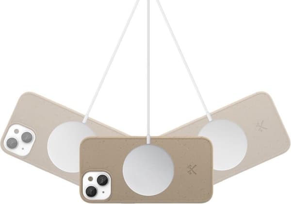 Woodcessories Bio-etui MagSafe Taupe iPhone 14 Plus (eco675)