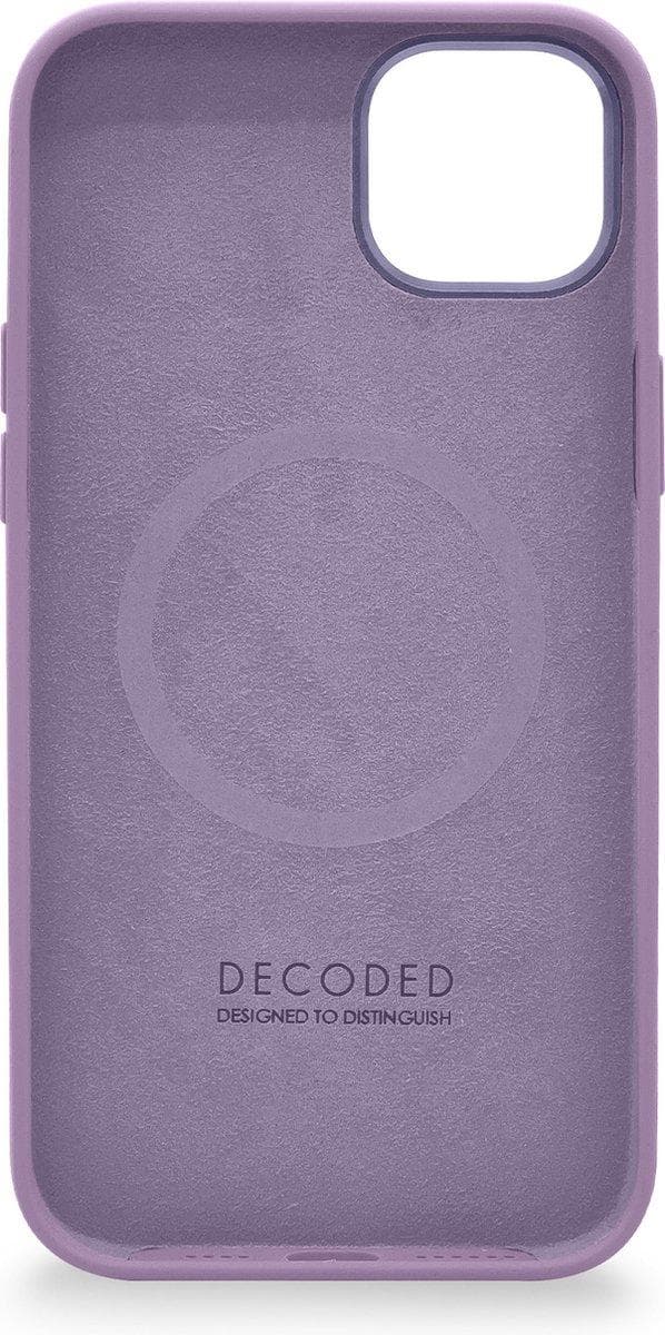 Afkodet antimikrobiel silikone bagcover iPhone 14Plus Lavendel (D23IPO14MBCS9LR)