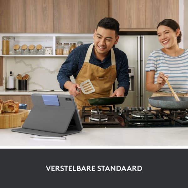 Logitech Rugged Folio - Näppäimistö ja foliokotelo - Apple Smart -liitin - QWERTY - GB - Grafiitti (920-011206)