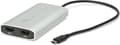 Miniatyrbillede 1 af 7: Other World Computing OWC - Videoadapter - 24 ben USB-C han til HDMI, USB-C (kun strøm) hun - sort, sølv - 4K support (OWCCADPDL2HDMI)