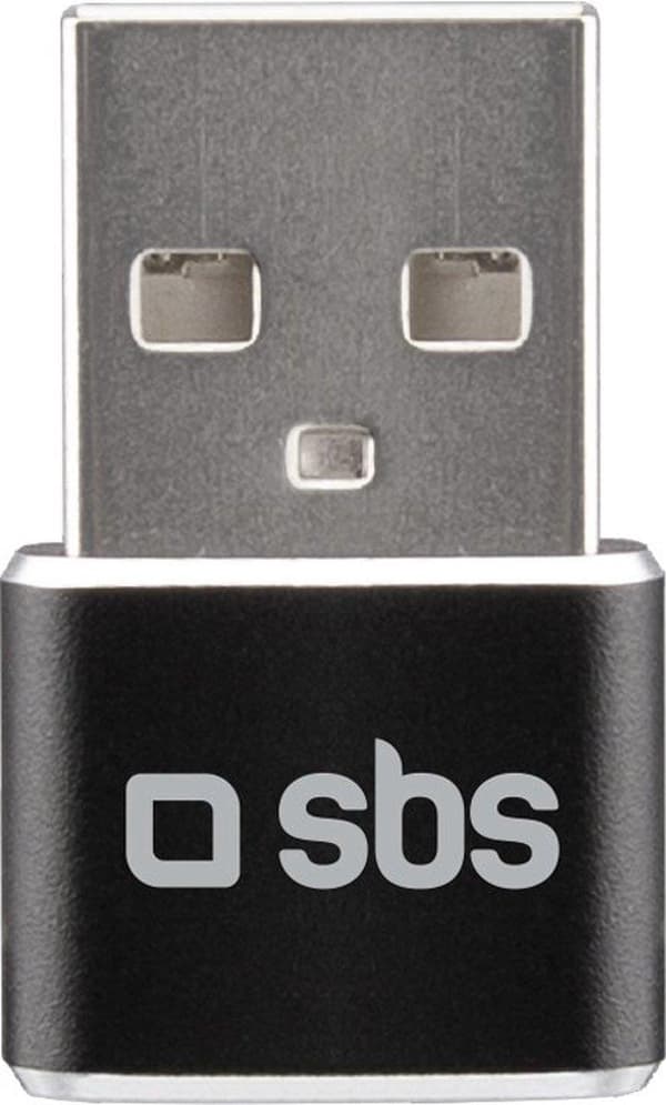 SBS TEADAPTUSBTC kabeladapter USB Type-A USB Type-C Sort (TEADAPTUSBTC)