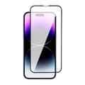 Pikkukuva 1 / 3: Skärmskydd iPhone 15 Plus - 3D Härdat Glas Svart