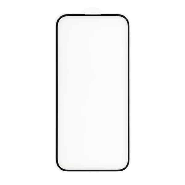 Skärmskydd iPhone 15 Pro - 3D Härdat Glas Svart (miljö)