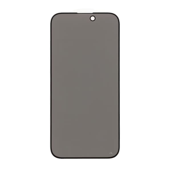 Skärmskydd iPhone 15 - Privacy 3D Härdat Glas (miljö)