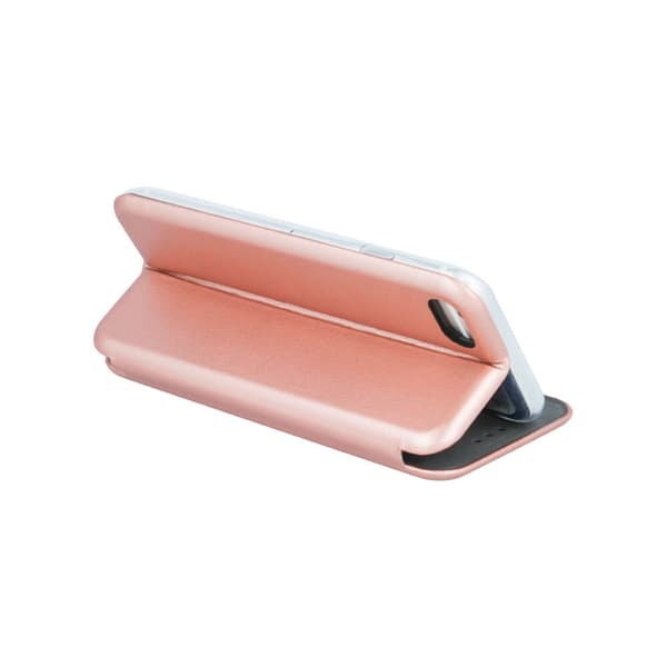 Flip kotelo telinetoiminnolla iPhone 15 Pro - Rose gold