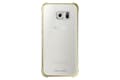 Miniatyrbild 1 av 6: Samsung Clear Cover EF-QG920B - Bakskal till mobiltelefon - Guld - för Galaxy S6