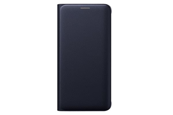 Samsung Flip Wallet EF-WG928P - Flip etui til mobiltelefon - Blå Sort - til Galaxy S6 edge+ (EF-WG928PBEGWW)