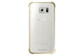 Miniatyrbild 1 av 6: Samsung Clear Cover EF-QG925B - Bakskal till mobiltelefon - Guld - för Galaxy S6 edge