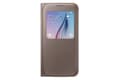 Miniatyrbild 1 av 5: Samsung S View EF-CG920P - mobilfodral - guld - för Galaxy S6