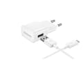 Miniatyrbild 1 av 7: Samsung laddningsadapter EP-TA12EWEUGWW - inkl kabel för Micro USB - 2 ampere - vit