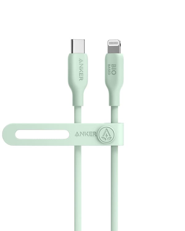 Anker 541 - 0,9 m - Lightning - USB C - Han - Han - Grøn (A80A1G61)