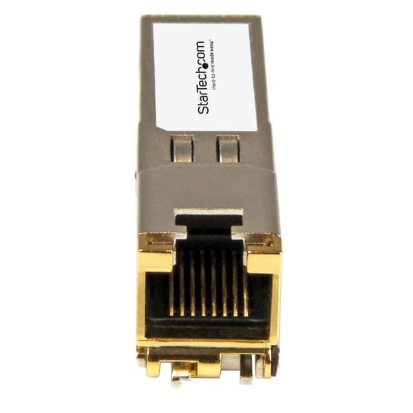 Startech.com E1MG-TX-ST Transceiver Modul (SFP Module, 10/100/1000Base-TX Brocade Compatible, Copper, RJ-45 Copper with DDM) - SFP (Mini-GBIC) Transce