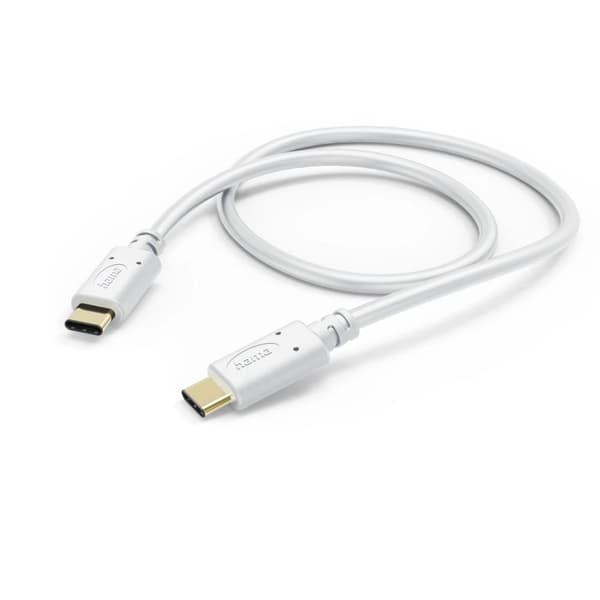 Hama 00201704 USB-kabel 1,5 m USB 2.0 USB C vit (00201704)