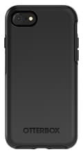 Miniatyrbild 1 av 5: OtterBox Symmetry Series Apple iPhone 7 - Bakskal för mobiltelefon - Polykarbonat, Syntetiska fibrer - Svart - för Apple iPhone 6, 6s, 7, 8, SE (2:a g