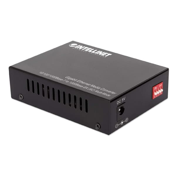 Intellinet - Mediamuunnin - GigE - 10Base-T, 1000Base-SX, 100Base-TX, 1000Base-T - RJ-45 / SC-monimuoto - 850 nm (508544)