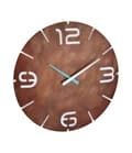 Pikkukuva 1 / 3: TFA Dostmann 60.3536.08 Seinäkello Radio-ohjattu 350 mm x 35 mm Ruoste