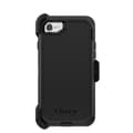 Miniatyrbillede 2 af 11: OtterBox Defender Series Apple iPhone 8 & iPhone 7 - Mobiltelefonbagcover - slidstærkt - polycarbonat, syntetiske fibre - sort - til Apple iPhone 7, 8