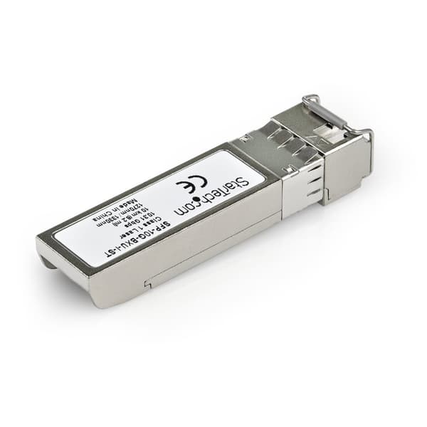 StarTech.com SFP-10G-BXU-I-ST lähetin-vastaanotinmoduuli (Cisco SFP-10G-BXU-I yhteensopiva SFP+-moduuli, 10 Gbit/s, 10 km, yksitila, Mini-GBIC) - SFP+