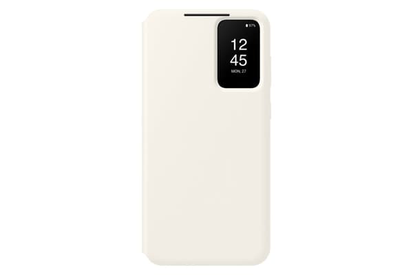 Samsung Smart View Wallet Case för Galaxy S23+, Cream (EF-ZS916CUEGWW)