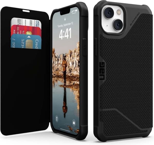 UAG - Metropolis iPhone 14 Plus etui - kevlar sort