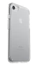 Miniatyrbillede 3 af 6: OtterBox Symmetry Series Apple iPhone 7 - Bagcover til mobiltelefon - polycarbonat, syntetiske fibre - gennemsigtig - til Apple iPhone 6, 6s, 7, 8, SE