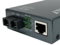 Miniatyrbillede 6 af 7: LevelOne Gigabit RJ45 til SC mediekonverter - PoE PSE - Single-mode fiberoptisk - 20 km - 1000 Mbit/s - IEEE 802.3 - IEEE 802.3ab - IEEE 802.3af - IEE