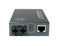 Miniatyrbillede 1 af 7: LevelOne Gigabit RJ45 til SC mediekonverter - PoE PSE - Single-mode fiberoptisk - 20 km - 1000 Mbit/s - IEEE 802.3 - IEEE 802.3ab - IEEE 802.3af - IEE