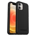 Miniatyrbillede 5 af 11: OtterBox Symmetry Series - Bagcover til mobiltelefon - Polycarbonat, Syntetiske fibre - Sort - til Apple iPhone 12, 12 Pro