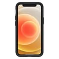 Miniatyrbillede 2 af 11: OtterBox Symmetry Series - Bagcover til mobiltelefon - Polycarbonat, Syntetiske fibre - Sort - til Apple iPhone 12, 12 Pro