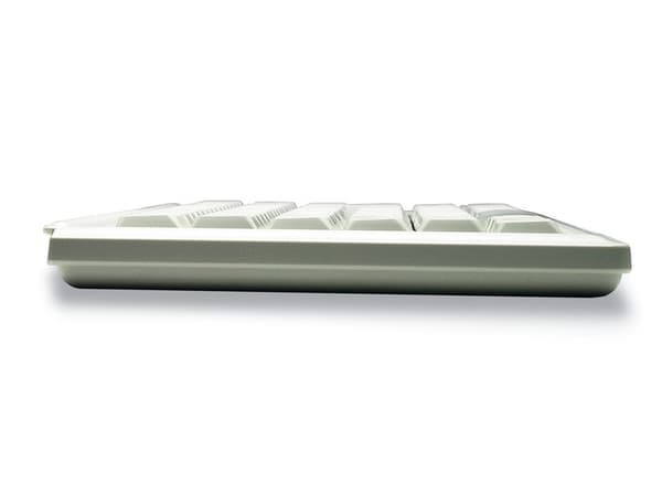 CHERRY Compact Keyboard G84-4400 - Tastatur - USB - Fransk - Lysegrå