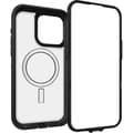 Miniatyrbild 4 av 4: OtterBox Defender XT Series för iPhone 15 Pro Max – mörk sida (klar/svart) (77-93313)