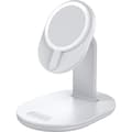 Miniatyrbillede 1 af 4: OtterBox - Trådløs oplader - til MagSafe - 7,5 Watt - PD 2.0, PD 3.0 - Lucid Dreamer (Hvid) - til Apple AirPods med MagSafe opladningsetui, AirPods Pr