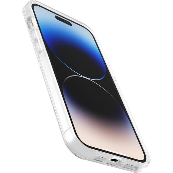 OtterBox - Mobiltelefon bakstycke - för MagSafe - polykarbonat, syntetiska fibrer - klar - för Apple iPhone 14 Pro